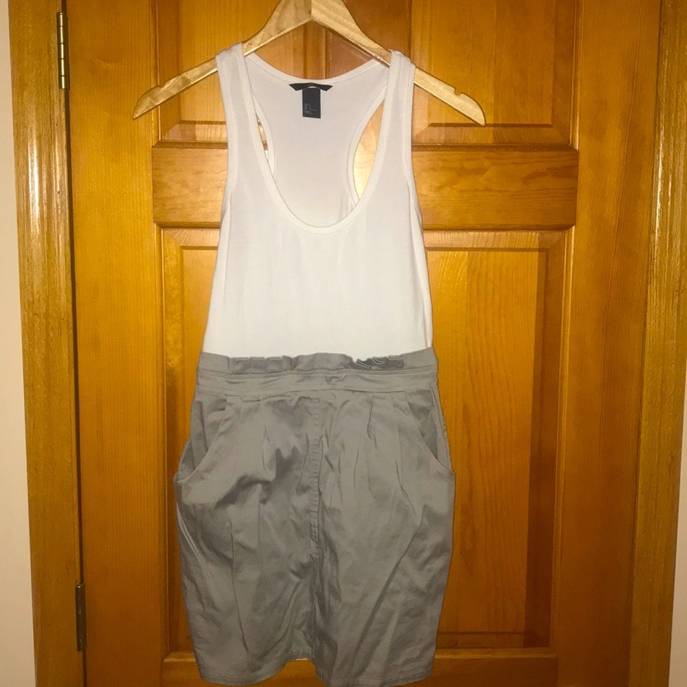 Casual mini dress with pockets